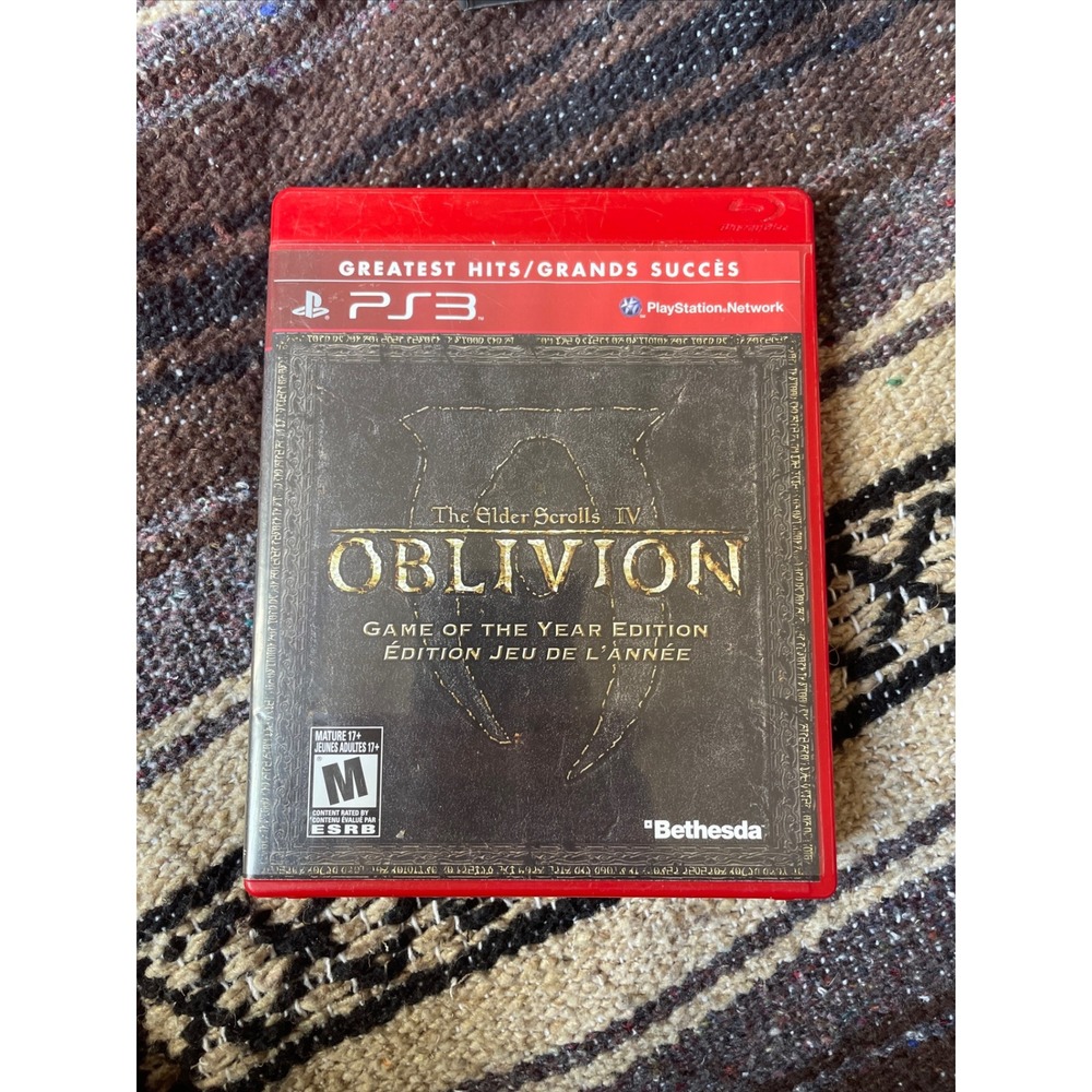 The Elder Scrolls IV Oblivion Game of the Year‎ Edition PlayStation 3 PS3